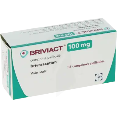 BRIVIACT 100 mg, comprimé pelliculé