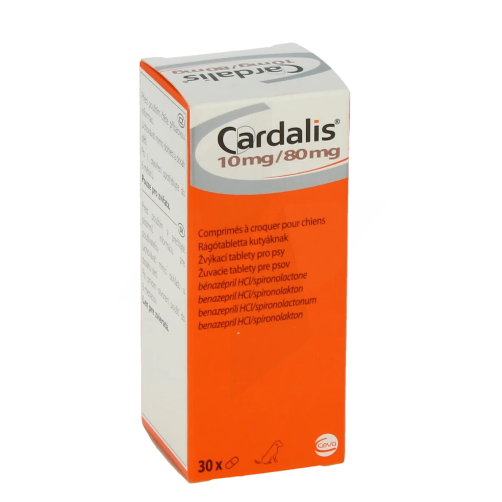 Cardalis 10 Mg/80 Mg Comprimes A Croquer Pour Chiens, Comprimé