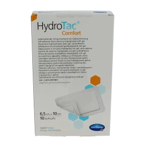 Hydrotac® Comfort Pansement Adhésif 6,5 X 10 Cm - Boîte De 10