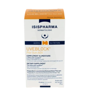 Uveblock Pre-sun Aox Gélules Peaux Sensibles Au Soleil B/60