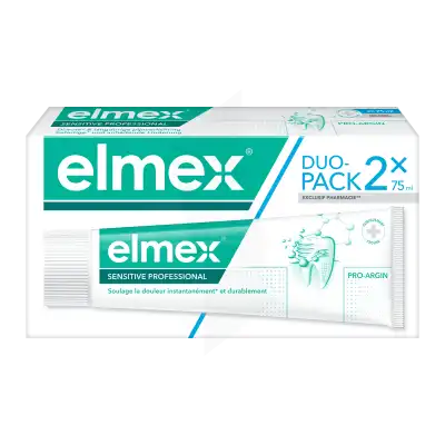 Elmex Sensitive Professional Dentifrice 2t/75ml à Plaisir