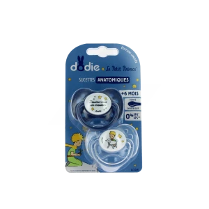 Dodie Duo Sucette Anatomique Silicone +6mois Mouton B/2