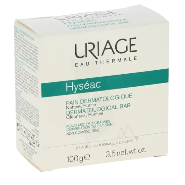 Uriage Hyséac Pain Dermatologique Doux 100g