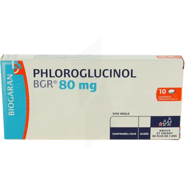 Phloroglucinol Bgr 80 Mg, Comprimé Orodispersible