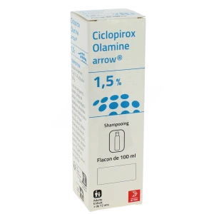 Ciclopirox Olamine Arrow 1,5 %, Shampooing