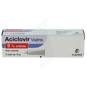 Aciclovir Viatris 5 %, Crème