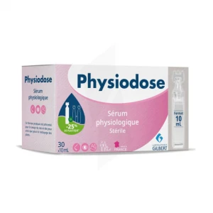 Physiodose Solution Sérum Physiologique 30 Unidoses/5ml