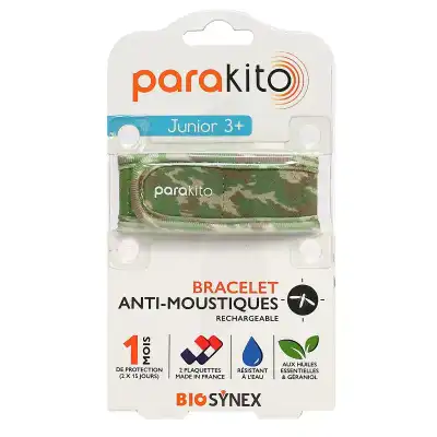 Parakito Bracelet Anti-moustique Junior Jw Orange Universal à Aureilhan