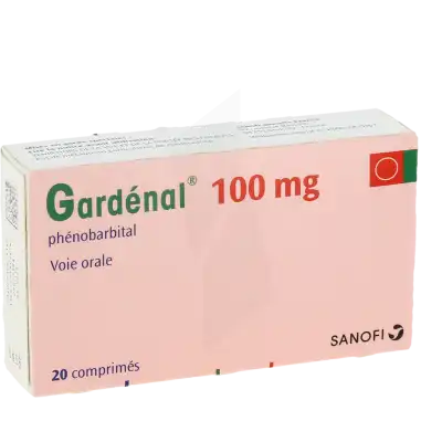 Gardenal 100 Mg, Comprimé à LE LAVANDOU
