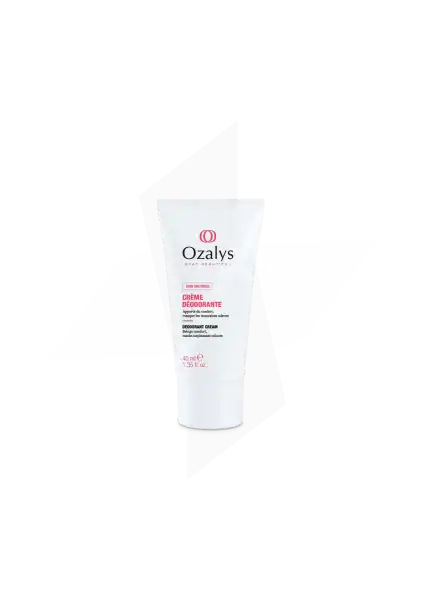Ozalys Soin Onctueux Crème Déodorante T/40ml