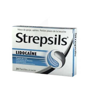 Strepsils Lidocaïne Pastilles Plq/36