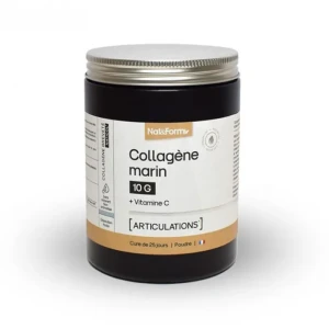Nat&form Nutraceutique Premium Collagène Pdr Articulation Pot/250g