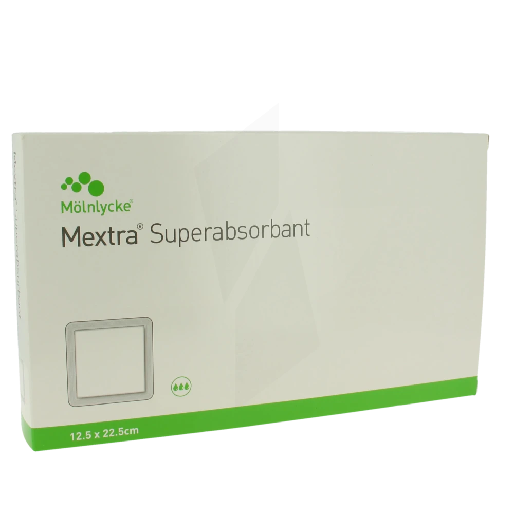 Mextra Superabsorbant Pans Super Absorbant 12.5x22.5cm B/10