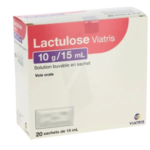 Lactulose Mylan 10 G/15 Ml, Solution Buvable En Sachet