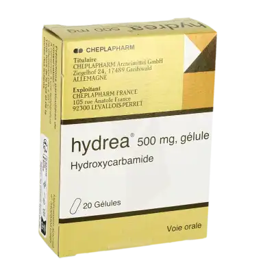 HYDREA 500 mg, gélule