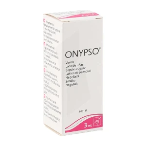 Onypso Vernis Incolore Fl/3ml Avec Pinceau Applicateur