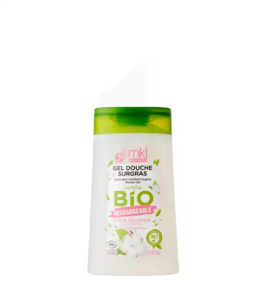 Mkl Gel Douche Bio Fleur De Coton 200ml