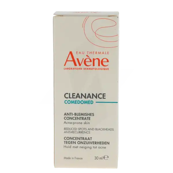 Avène Eau Thermale Cleanance Comedomed Concentré Anti-imperfections Flacon Airless De 30 Ml