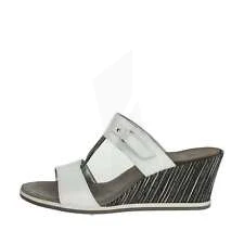 Scholl Tedel Sandale Talon Compensé Suède+gel - Gris T39