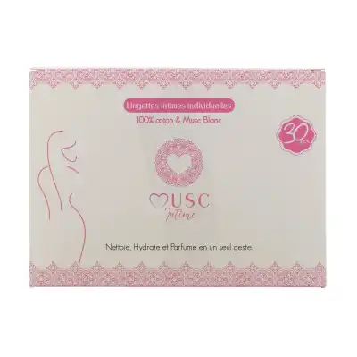 Musc Intime La Precieuse Lingette Intime Amber Flower Paquet De 30 à ALES
