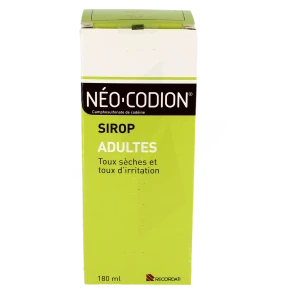 Neo-codion Adultes, Sirop