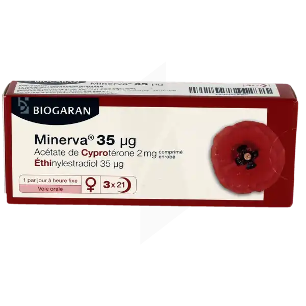 Minerva 35 Microgrammes, Comprimé Enrobé