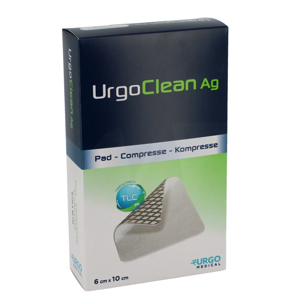 Urgoclean Ag Pansements 6x10cm B/16