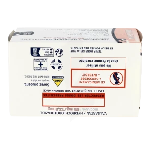 Valsartan Hydrochlorothiazide Biogaran 80 Mg/12,5 Mg, Comprimé Pelliculé