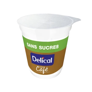 Delical Crème Hp Hc Sans Sucres Nutriment Café 4pots/200g