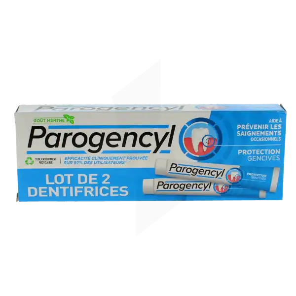 Parogencyl Dentifrice PrÉvention Gencives 2 Tubes De 75 Ml