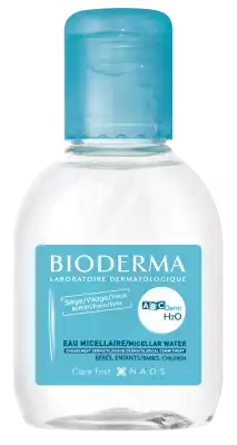 Bioderma Abcderm H2o Eau Micellaire Nettoyante Bébé Format Voyage 100ml à Angers