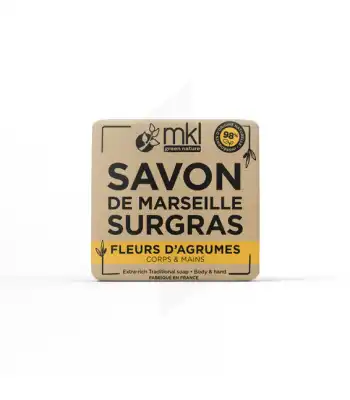 Mkl Savon De Marseille Solide Fleurs D'agrumes 100g à St Médard En Jalles
