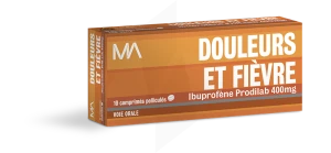 Ibuprofene Prodilab 400 Mg, Comprimé Pelliculé