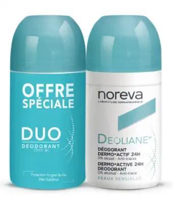 Noreva Deoliane Déodorant 24h 2roll-on/50ml à LILLE