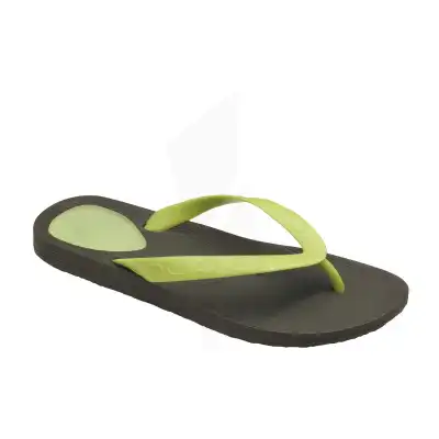 Scholl Gelly Tong Noir/vert T45 à BRIÉ-ET-ANGONNES