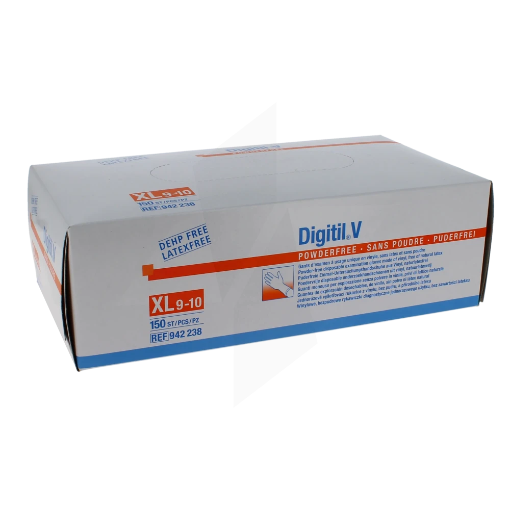 Digitil V Gant Non Stérile Vinyle D'examen Txl B/100