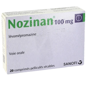 Nozinan 100 Mg, Comprimé Pelliculé Sécable