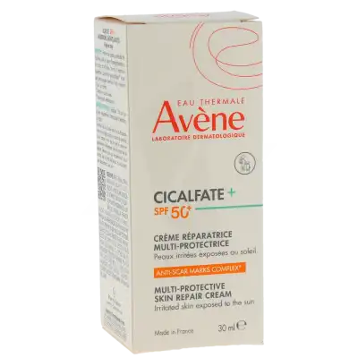 Avène Eau Thermale Cicalfate + Spf50 + Crème Réparatrice Mutlti-protectrice Flacon Pompe De 30 Ml à Barlin