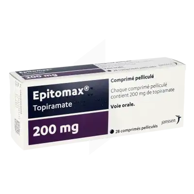 Epitomax 200 Mg, Comprimé Pelliculé à STRASBOURG