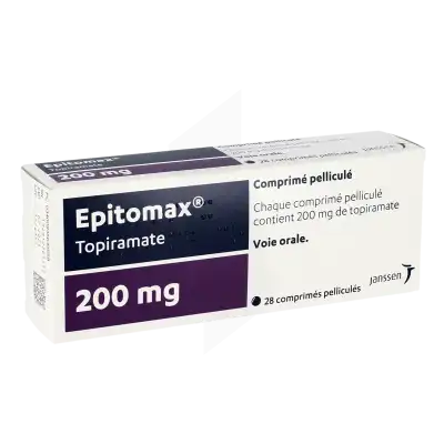 Epitomax 200 Mg, Comprimé Pelliculé à Paris