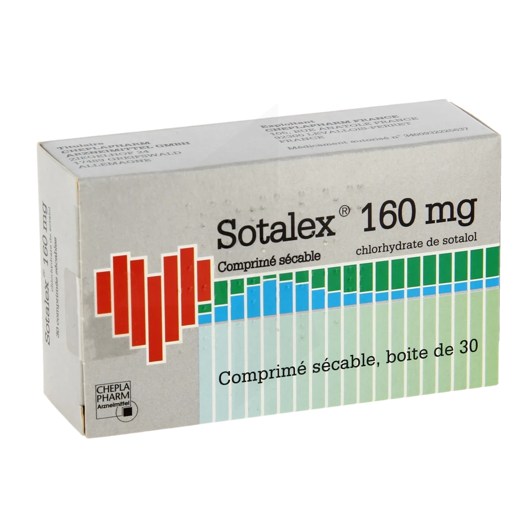 Sotalex 160 Mg, Comprimé Sécable