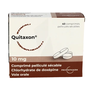 Quitaxon 10 Mg, Comprimé Pelliculé Sécable