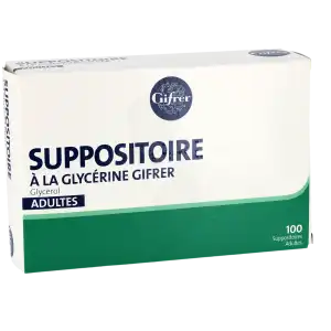 Suppositoire A La Glycerine Gifrer Adultes, Suppositoire à Bordeaux