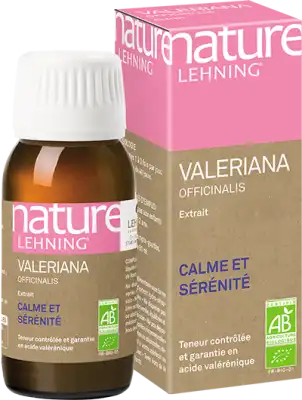 Lehning Nature Valériana Officinalis Ab Extrait Hydroalcoolique Fl Compte Gouttes/60ml à Clermont-Ferrand
