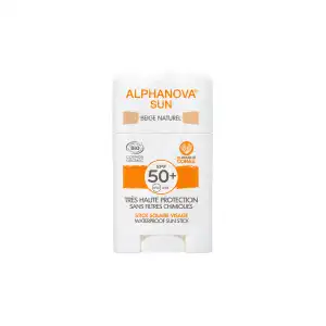 Alphanova Sun Bio Spf50+ Stick Visage Beige 12g à AUDENGE