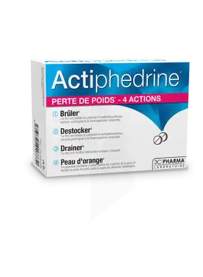 ACTIPHEDRINE Comprimés perte de poids B/60