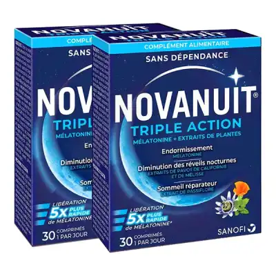 Novanuit Triple Action Comprimés 2b/30 à MANOSQUE