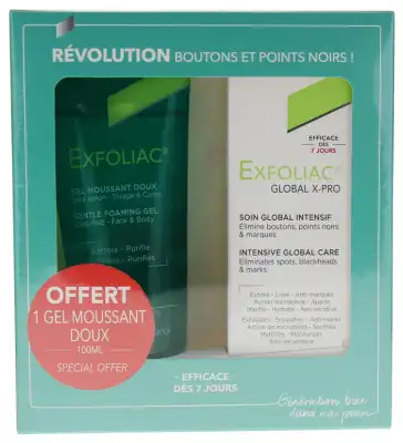 Exfoliac Global X-pro Cr T/30ml+gel Moussant Doux Offert à LYON