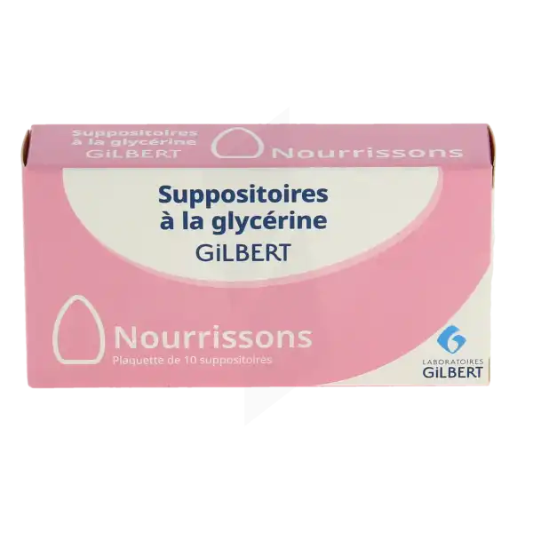 Suppositoire A La Glycerine Gilbert Nourrissons, Suppositoire