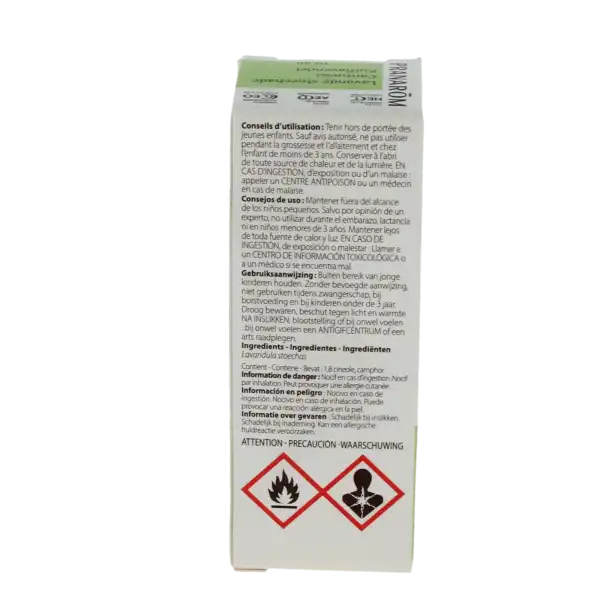 Pranarom Huile Essentielle Lavande Stoechade Fl/10ml